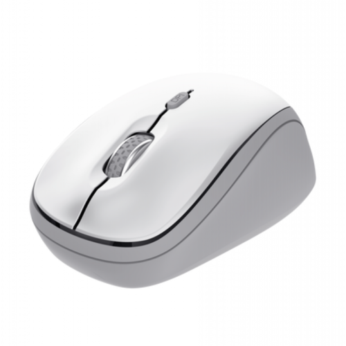 Mouse Inalámbrico Trust Yvi Multidispositivo Blanco