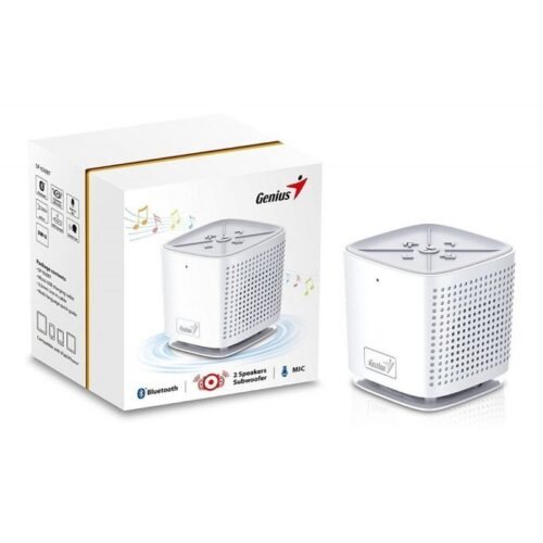 Parlante Inalámbrico Genius Portátil SP-925BT Blanco