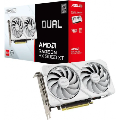 Placa de Video Asus RX 9060 XT 16Gb Dual White