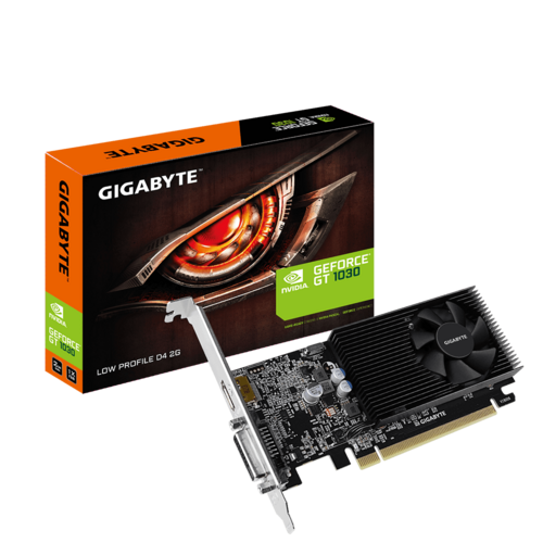 Placa de Video Gigabyte GT 1030 2Gb DDR4 Low Profile