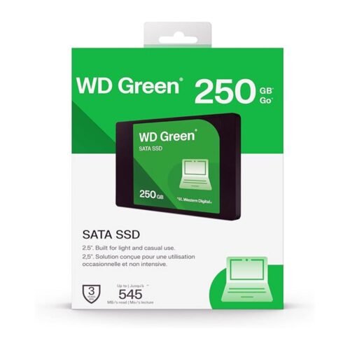 SSD 250Gb Western Digital Green Sata 545Mb/S
