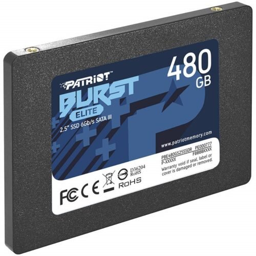 SSD 480Gb Patriot Burst Elite Sata