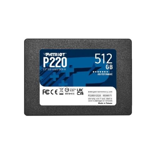 SSD 512Gb Patriot P220 Sata