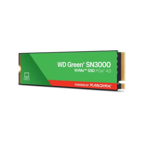 SSD M.2 1Tb Western Digital Green Sn3000 Nvme Pcie Gen4