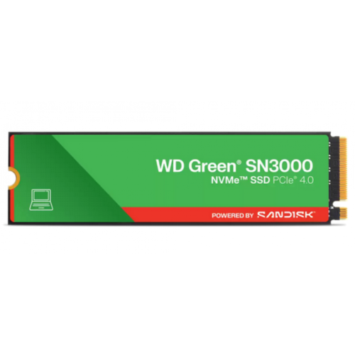 SSD M.2 1Tb Western Digital Green Sn3000 Nvme Pcie Gen4