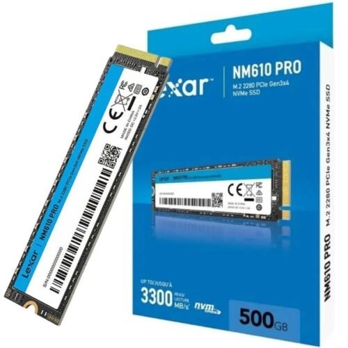 SSD M.2 500Gb Lexar M.2 NVME NM610 PRO