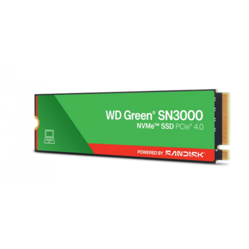 SSD M.2 500Gb Western Digital Green Sn3000 Nvme Pcie Gen4