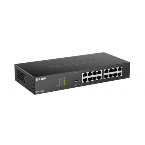Switch D-Link DGS-1016D 16 Puertos 10/100/1000 No Administrable