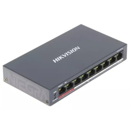 Switch Hikvision AIO DS-3WG210 10 Puertos PoE + Router