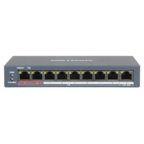 Switch Hikvision AIO DS-3WG210 10 Puertos PoE + Router