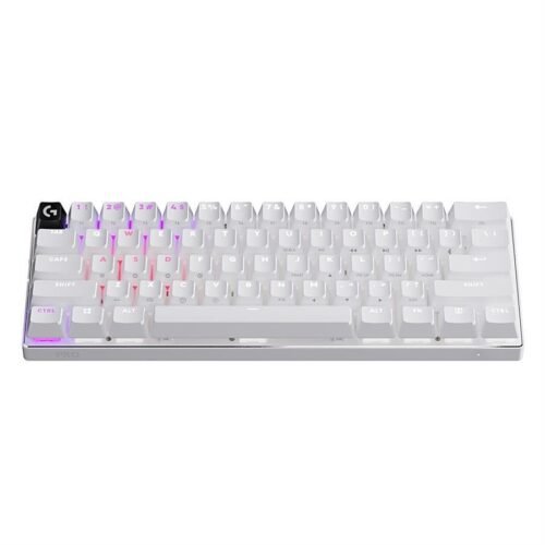 Teclado Gamer Inalámbrico Logitech Pro X 60 Blanco