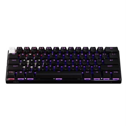 Teclado Gamer Inalámbrico Logitech Pro X 60 Negro