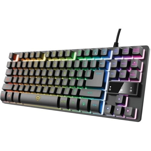 Teclado Gamer Trust GXT 833 Thado TKL Negro