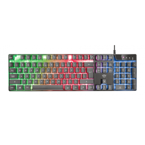 Teclado Gamer Trust GXT 835 Azor Negro (Inglés)