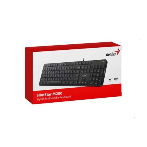 Teclado Genius Slimstar M200 Negro