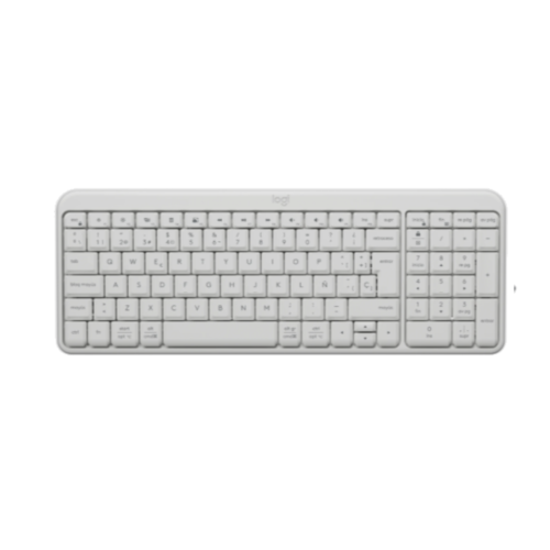 Teclado Inalámbrico Logitech K250 Blanco