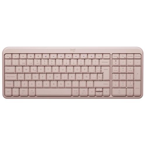 Teclado Inalámbrico Logitech K250 Rosa