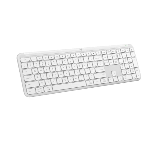 Teclado Inalámbrico Logitech Signature Slim K950 Blanco