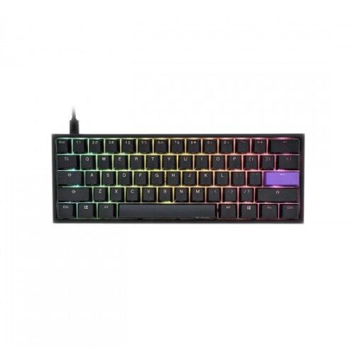 Teclado Mecánico Gamer Ducky One 2 Mini RGB Kailh BOX Silent Red (Inglés)