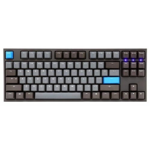 Teclado Mecánico Gamer Ducky One 2 TKL Skyline Cherry MX Red Gris (Sin Luz) (Inglés)