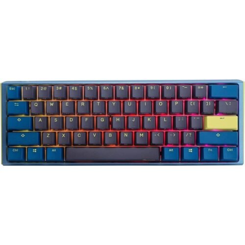 Teclado Mecánico Gamer Ducky One 3 Mini Cherry MX Clear Daybreak RGB (Inglés)