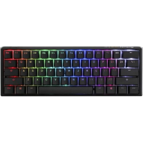 Teclado Mecánico Gamer Ducky One 3 Mini Cherry MX Red RGB Hotswap (Inglés)