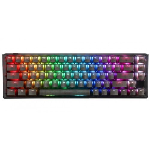 Teclado Mecánico Gamer Ducky One 3 SF Cherry MX Red Aura Black RGB (Inglés)