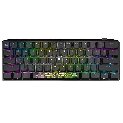 Teclado Mecánico Gamer Inalámbrico Corsair K70 Pro Mini Cherry MX Black