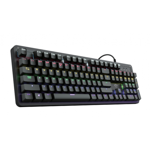 Teclado Mecánico Gamer Trust GXT 863 Mazz Switch Rojo Negro