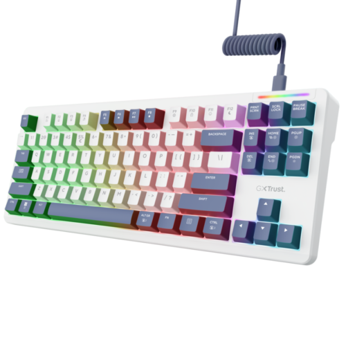 Teclado Mecánico Gamer Trust GXT 872 Xyra TKL Negro