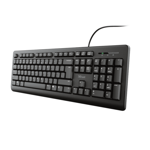 Teclado Trust Primo Negro