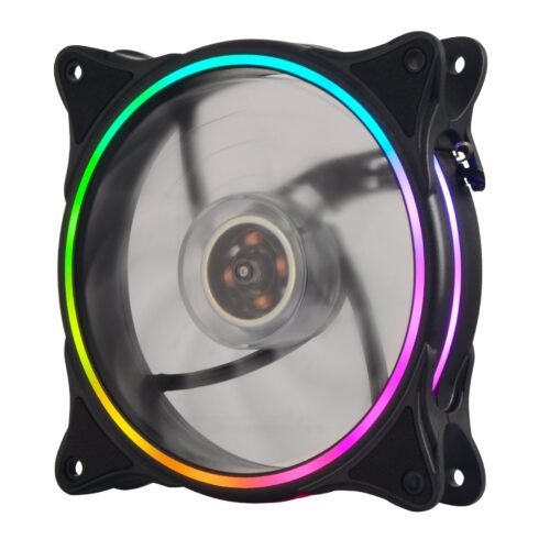 Ventilador de Gabinete Raptor Frost Slim Ring 120mm PWM ARGB Black