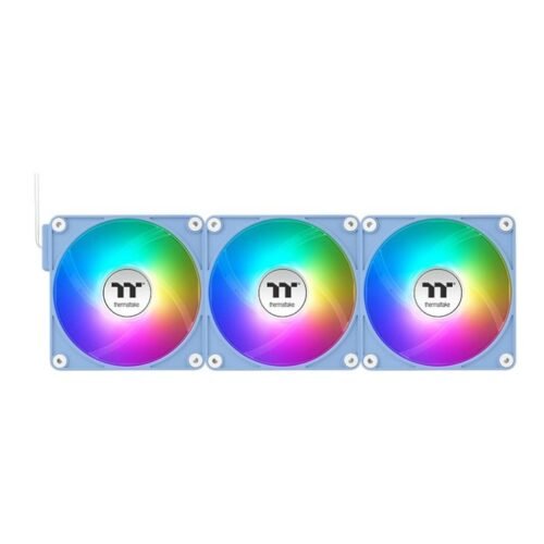 Ventilador de Gabinete Thermaltake CT120 EX ARGB 3-Pack Hydrangea Blue