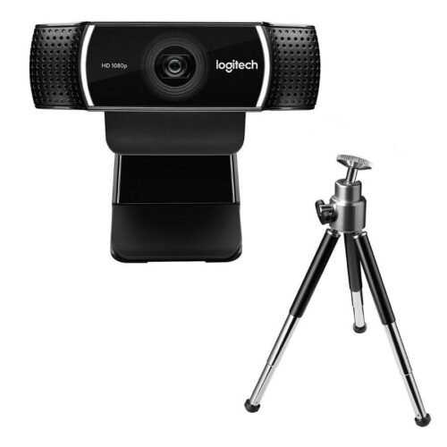 Webcam Logitech C922 Pro HD 1080p Stream con Trípode