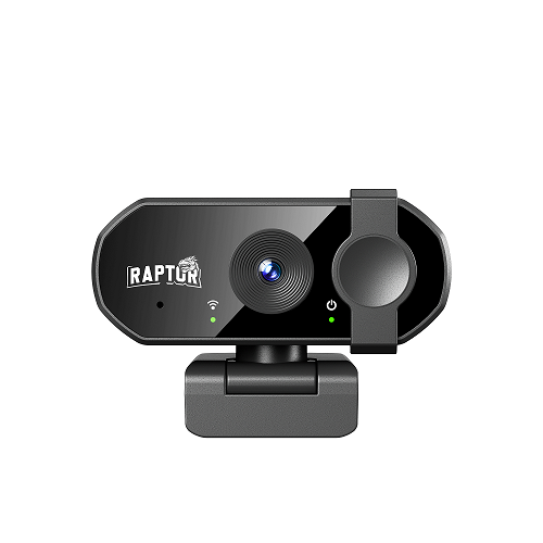 Webcam Raptor Vision 4K con Tapa