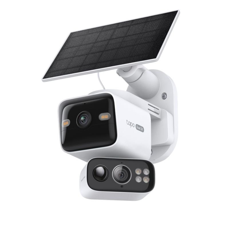 Kit Cámara IP Tapo C645D 2K Doble Lente con Panel Solar