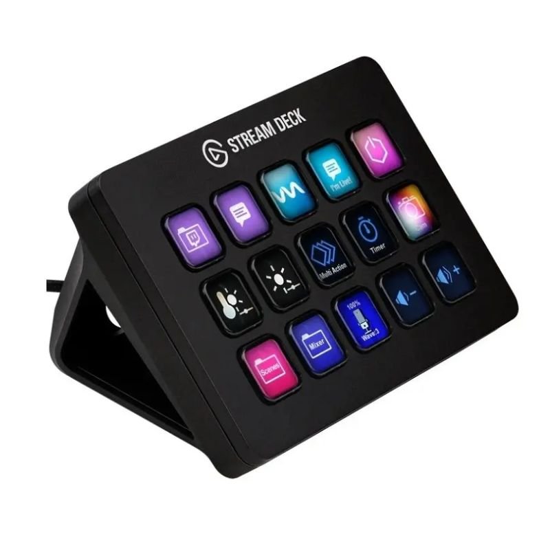 Control de Streaming Elgato Stream Deck Scissor Keys 15 Teclas