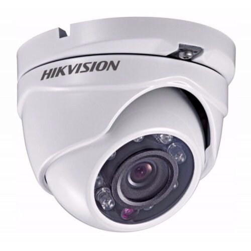 Cámara Hikvision DS-2CE56COT-IRMF 1MP Minidomo Metálica Exterior