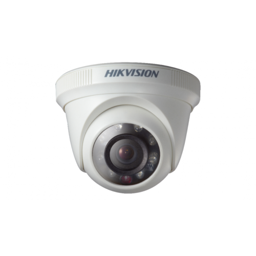 Cámara Hikvision DS-2CE56COT-IRPF 1MP Minidomo Plástica Interior