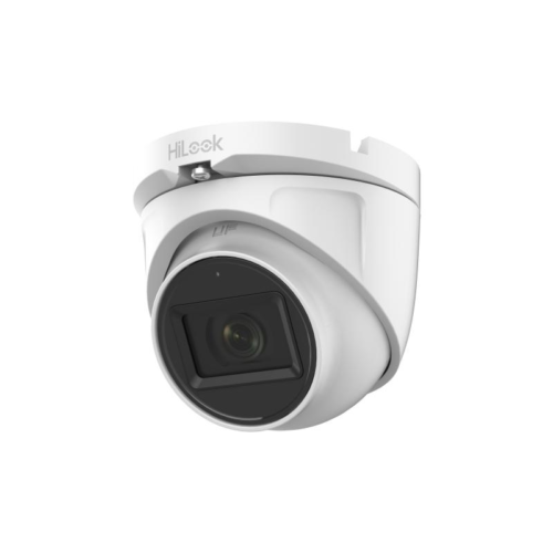 Cámara Hikvision THC-T120-MS 2MP Turret con Micrófono Analógica