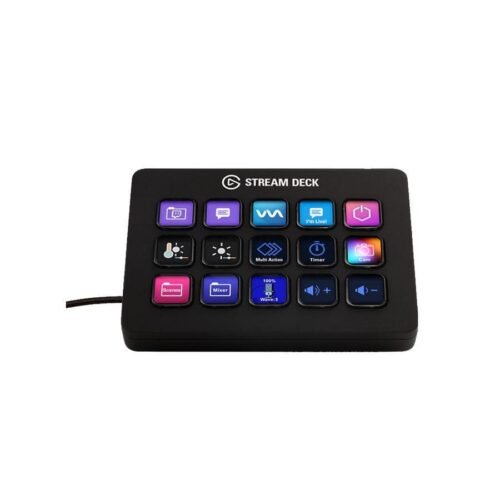 Control de Streaming Elgato Stream Deck MK.2 15 Teclas Negro