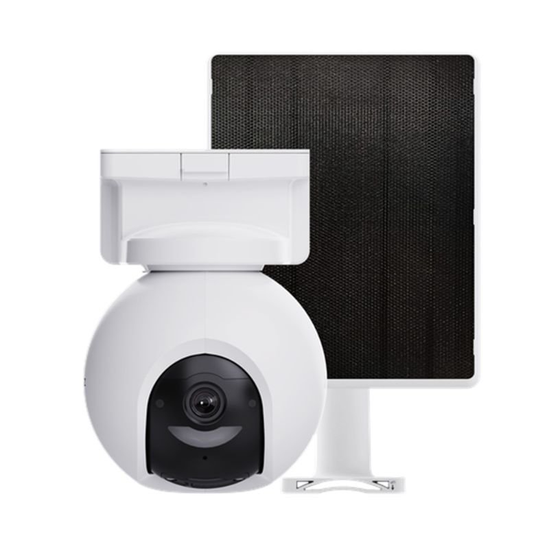 Kit Cámara IP EZVIZ HB8 4MP Exterior con Panel Solar