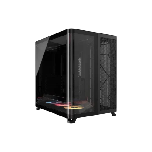 Gabinete Corsair Air 5400 RS-R ARGB Mid Tower Triple Camara Black