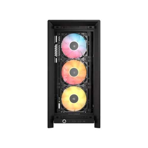 Gabinete Corsair Frame 4000D RS ARGB Mid Tower TG Black