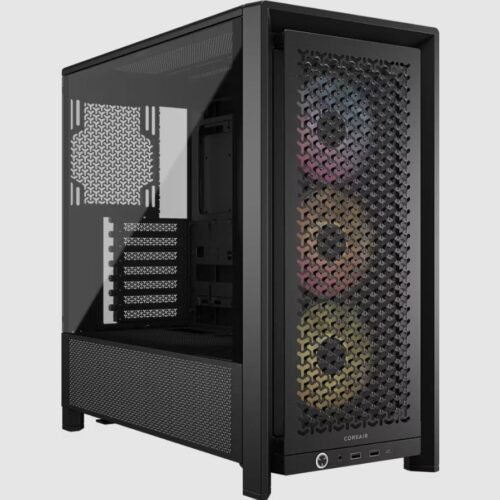 Gabinete Corsair Frame 4000D RS ARGB Mid Tower TG Black