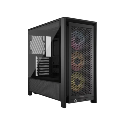 Gabinete Corsair Frame 4000D RS ARGB Mid Tower TG Black