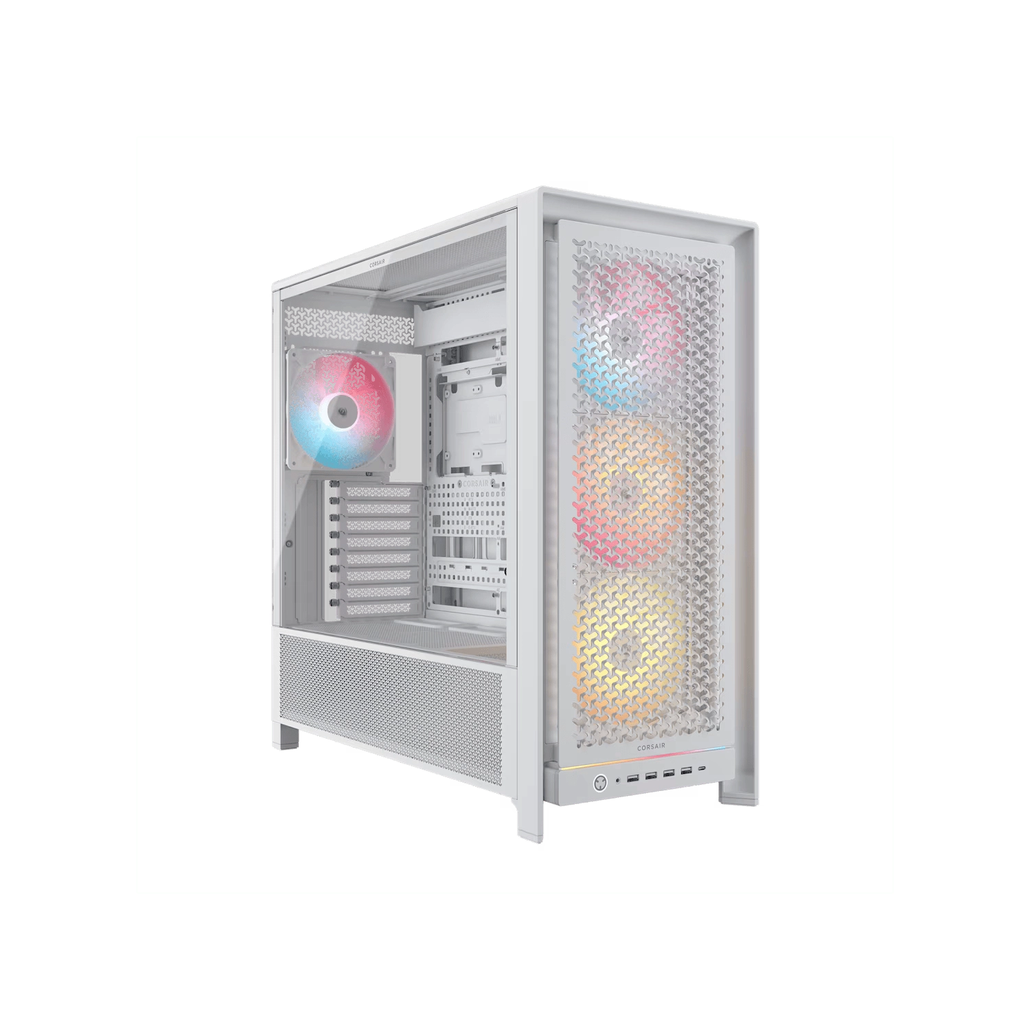 Gabinete Corsair Frame 5000D RS ARGB Mid Tower White