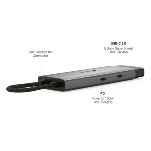 Hub USB-C TP-Link UH5020C 5 en 1 (HDMI 4K, PD 100W)