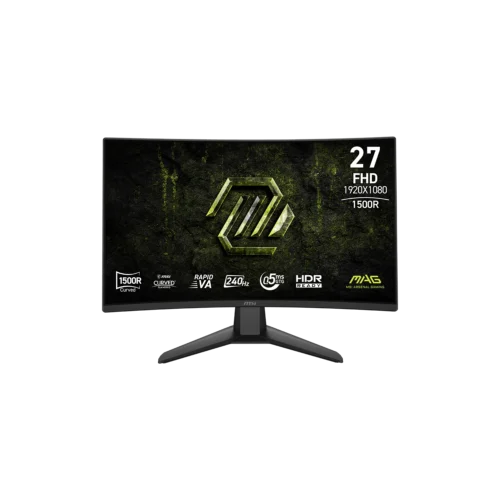 Monitor MSI 27" Gamer MAG 274CF X24 Curvo VA FHD 240Hz