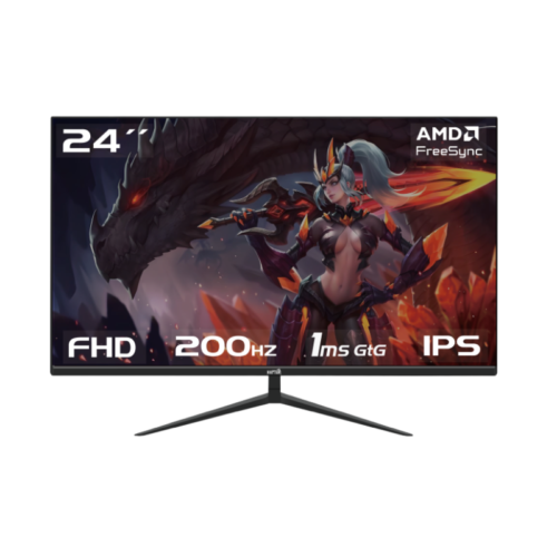 Monitor Raptor 24" Gamer Hawk Eye Frameless IPS FHD 200Hz